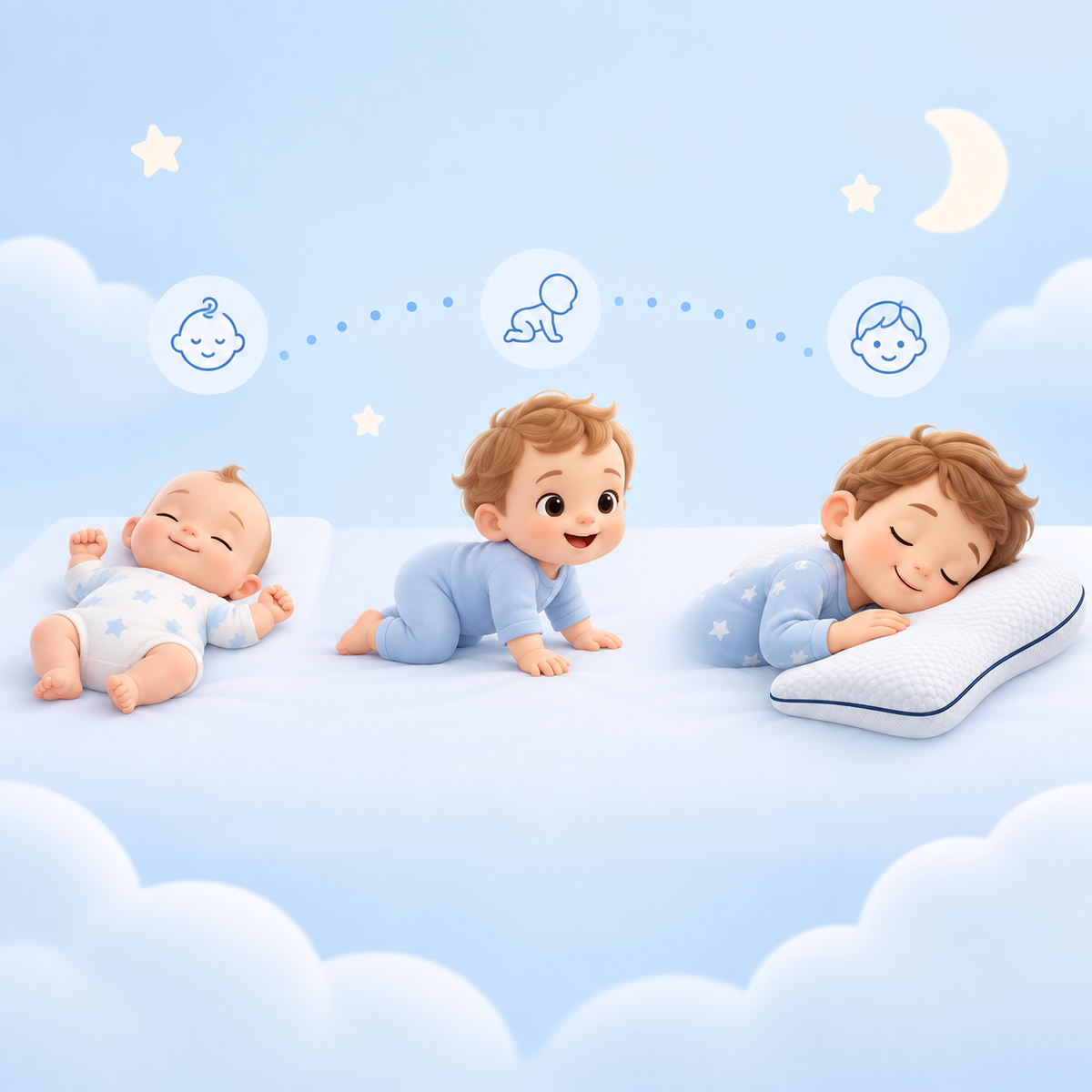 A partir de que idade é que uma criança pode dormir com almofada?