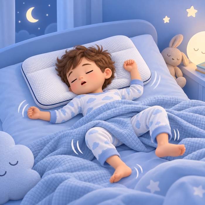 O meu filho mexe-se muito a dormir. É normal?